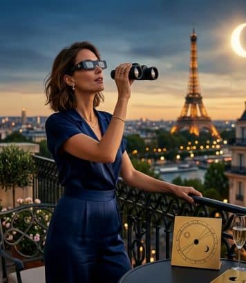 ParisSelectBook - Éclipse solaire du 12 août en France : à quelle heure et où observer ce spectacle rare depuis Paris