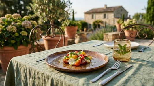 ParisSelectBook - À 20% chez Maisons du Monde, ces assiettes en grès brun remplacent la vaisselle blanche sur toutes les tables cet été