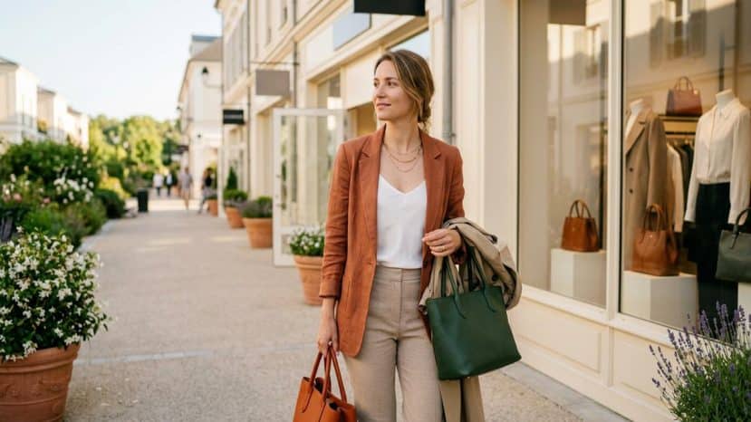 ParisSelectBook - Vêtements et sacs de marque à -60 % : cette escapade mode à moins d'une heure de Paris se rejoint sans voiture