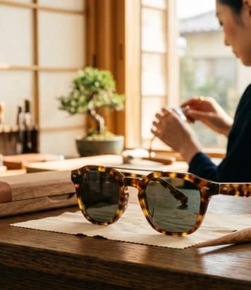 Alo signe ses premières lunettes de soleil, façonnées à la main au Japon