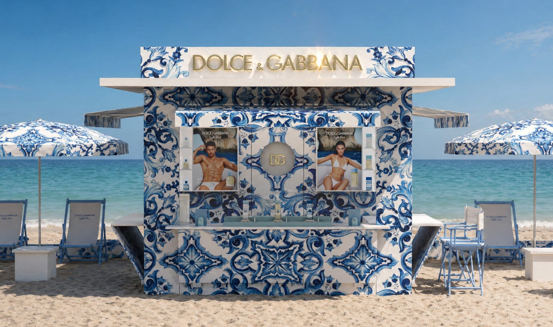 Dolce&Gabbana Light Blue Summer Tour s'installe à Cannes aux Jardins Mondrian fin juillet
