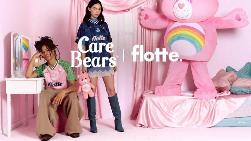 FLOTTE x Bisounours la collab nostalgie qui réinvente le vestiaire parisien avec légèreté