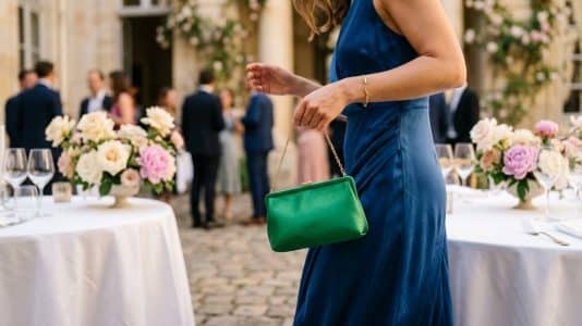 This €60 satin mini bag from Mango's Capsule collection is a wedding guest outfit game-changer