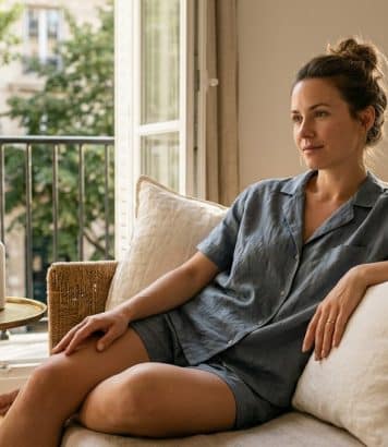 Ce pyjama en lin Monoprix à 45,99€ sauve vraiment les nuits de canicule