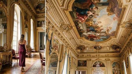 Seven exceptional manors and palaces with breathtaking frescoes and mouldings