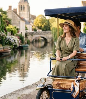 À 1h de Paris en Transilien, cette Petite Venise du Gâtinais se visite en rosalie