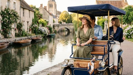 À 1h de Paris en Transilien, cette Petite Venise du Gâtinais se visite en rosalie