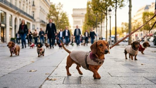 La Paris Sausage Walk investit les Champs-Élysées le 4 octobre