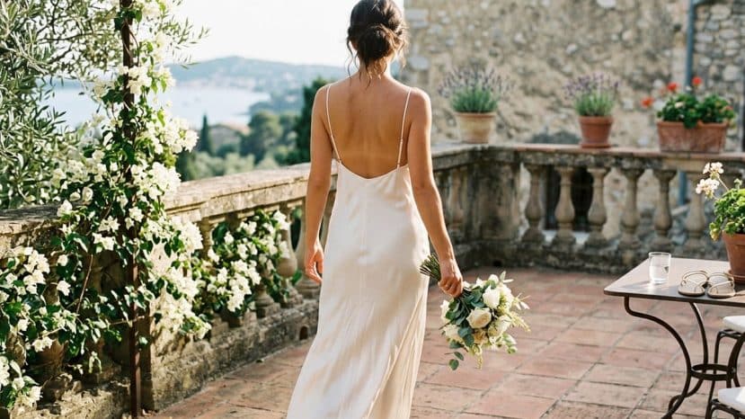 Slip dress, tube, tank: the wedding dresses ruling summer 2026