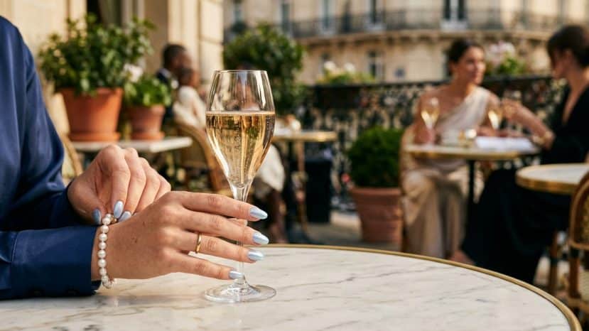 Angel nails, chrome or icy blue: the 6 manicures lighting up 2026
