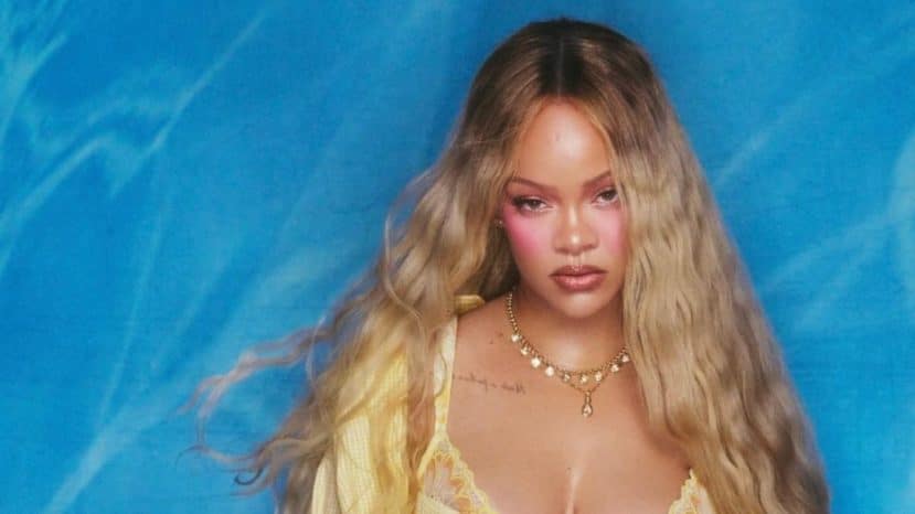 Rihanna embraces the eighties blush trend with a bold, pigmented pink for summer 2026