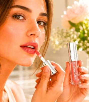 This L'Oréal Paris lip gloss plumps lips and smooths fine lines in one swipe