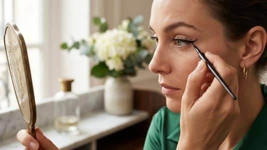 These four tiny dots change everything when it comes to perfecting your eyeliner line