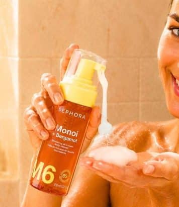 Cette huile de douche Sephora à 10,99€ sent l'été mieux qu'un soin de palace