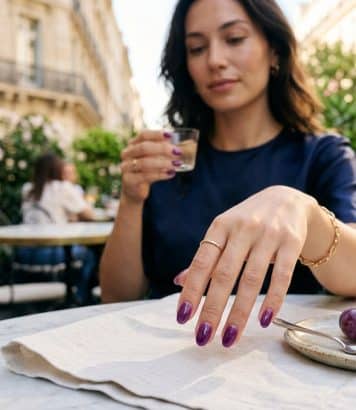 Les Grape Peel Nails, la manucure coréenne qui imite la peau du raisin