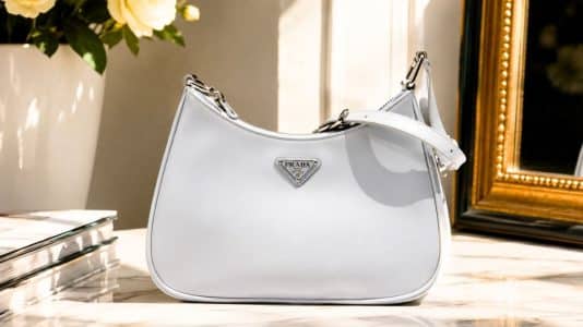 The cult Prada bag worn by Carolyn Bessette-Kennedy is back and taking over red carpets
