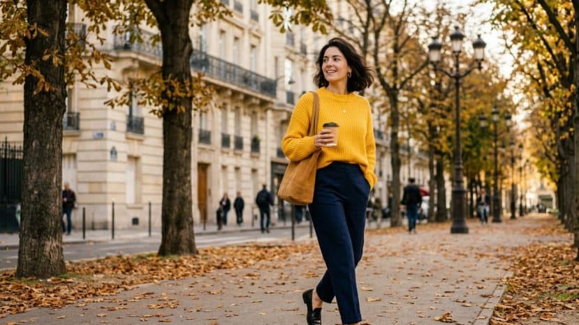 Dua Lipa impose le pull jaune, la pièce solaire de l'automne 2026