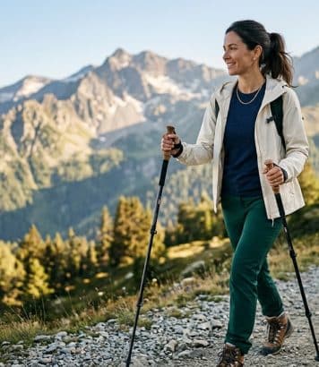 Mal aux genoux en randonnée : ces bâtons réduisent l'impact de 25% selon un expert