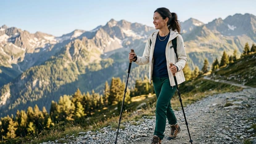 Mal aux genoux en randonnée : ces bâtons réduisent l'impact de 25% selon un expert