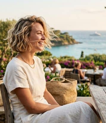 Ces coiffures courtes séchées à l'air libre s'imposent comme le chic de l'été
