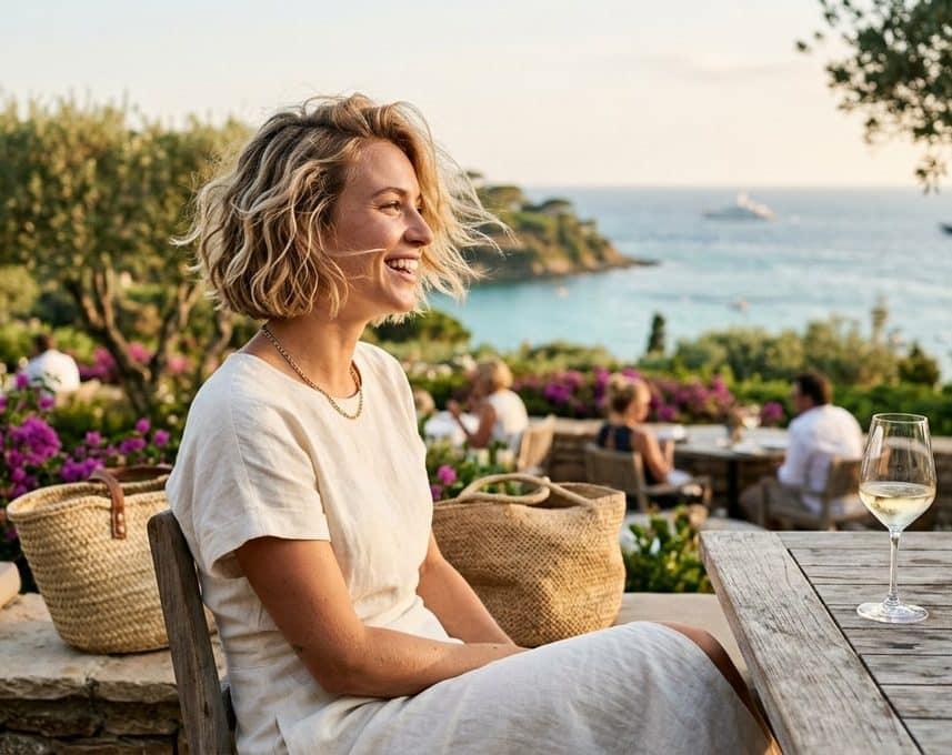 Ces coiffures courtes séchées à l'air libre s'imposent comme le chic de l'été