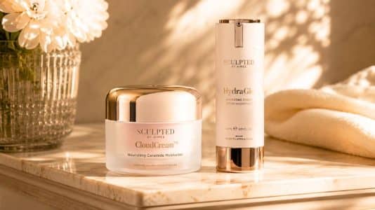 This €54 skincare duo from Sculpted By Aimee rescues sun-parched skin after summer
