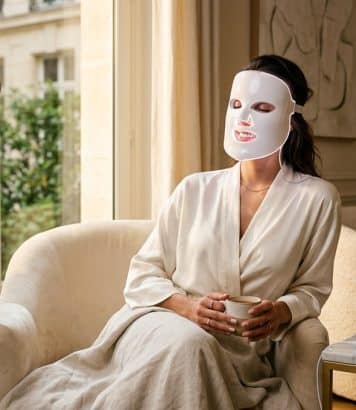 Ce masque LED efface rides et cernes en 8 minutes, Iris Mittenaere l'adore