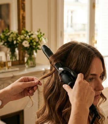 Le geste d'un coiffeur des stars pour un effet wavy sans abîmer les cheveux