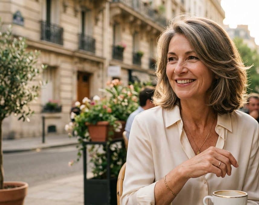 Ce dégradé autour du visage rajeunit après 50 ans sans couper les longueurs