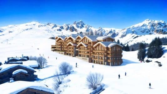 One&Only is opening its first alpine resort in Courchevel 1850 in 2030