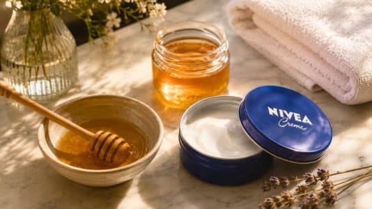 Crème Nivea et miel après 50 ans, ce que ce masque maison change vraiment