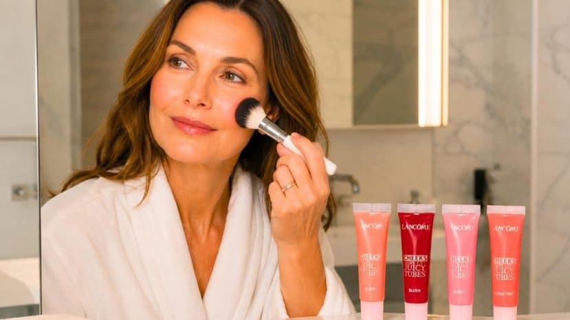 This Lancôme gel blush lights up mature skin without settling into fine lines