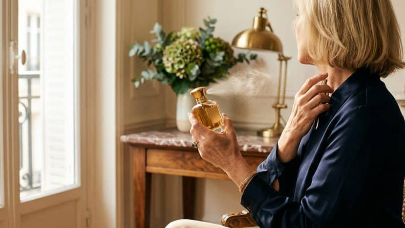 Sylvie Vartan fidèle depuis toujours à ce parfum rare rapporté de Los Angeles