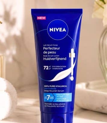 Nivea détrône son pot bleu avec ce lait-sérum corps qui lisse la peau en 7 jours