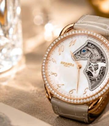 Hermès dévoile une Arceau à cadran de cristal Saint-Louis et répétition minutes