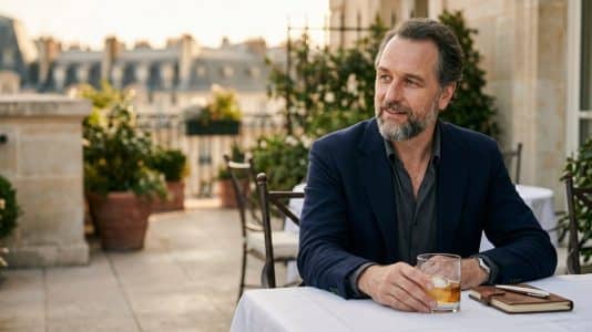 Matthew Rhys assume sa barbe grise et rejoint LeBron James au club des quinquas