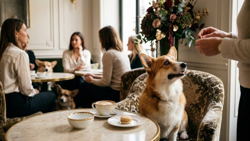 Ce rassemblement de corgis débarque à Paris le 30 août dans un café dédié