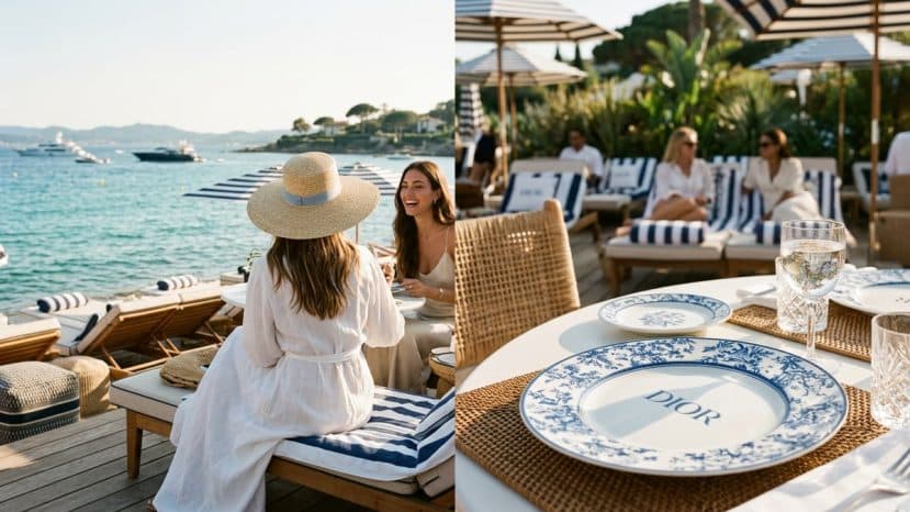 Dior, Gucci, Burberry: les beach clubs signés haute couture qui font l'été 2026