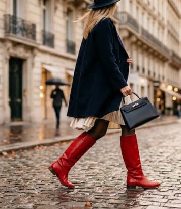 Les bottes rouges chères à Diana reviennent en force pour l'automne 2026