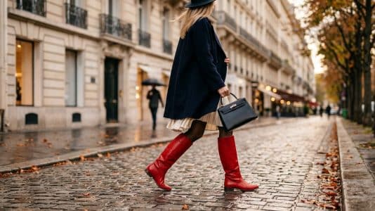 Les bottes rouges chères à Diana reviennent en force pour l'automne 2026