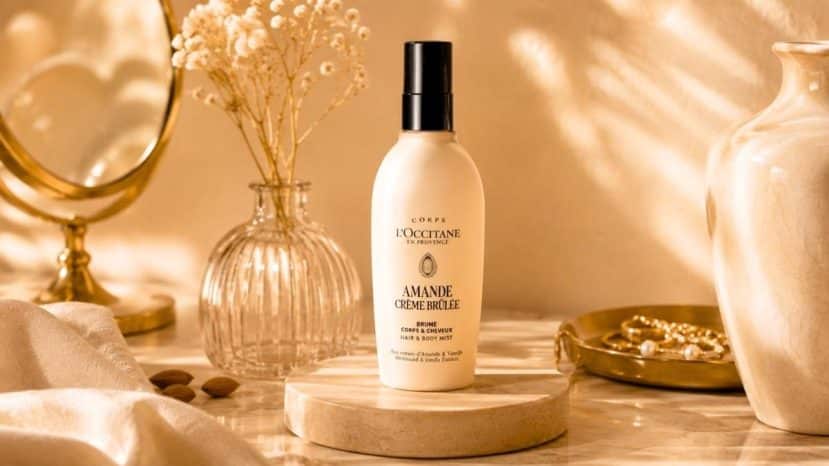 L'Occitane's Almond Crème Brûlée mist at €39 is already driving fans wild
