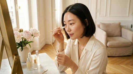 Les Coréennes ont 3 gestes make-up pour un teint lumineux, dont un avec une brochette