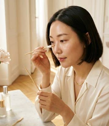 Korean women swear by 3 make-up tricks for glowing skin, including one with a skewer