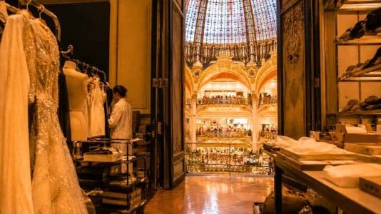 Paris department stores open their secret backstage spaces this September weekend