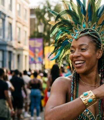 Just 2 hours from Paris, this London neighbourhood hosts Europe's biggest carnival