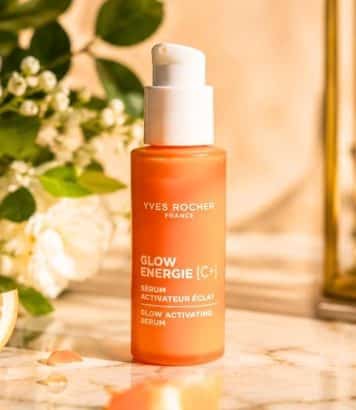 Élue par les lectrices, le Sérum Glow Énergie Yves Rocher promet +78% d'éclat