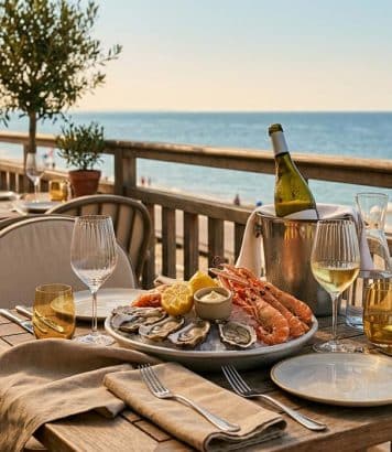 ParisSelectBook - 5 restaurants en bord de mer à Deauville et sur la Côte Fleurie