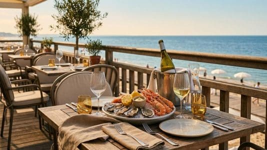 ParisSelectBook - 5 restaurants en bord de mer à Deauville et sur la Côte Fleurie