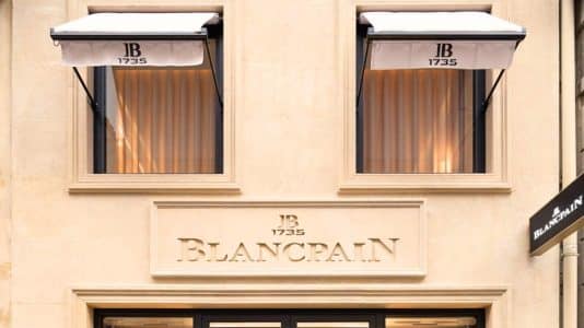 Blancpain opens at 11 Faubourg Saint-Honoré and unveils an exclusive Villeret