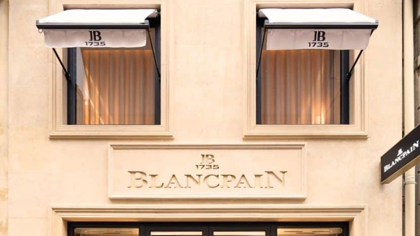 Blancpain opens at 11 Faubourg Saint-Honoré and unveils an exclusive Villeret